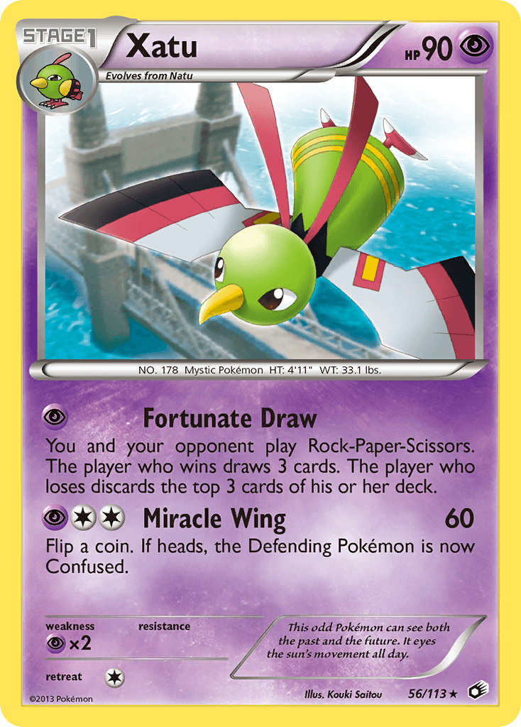 Xatu from Legendary Treasures