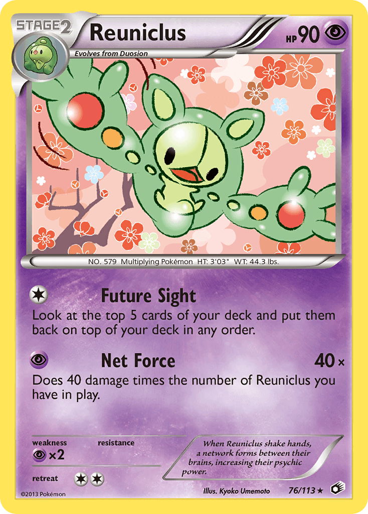 Reuniclus from Legendary Treasures
