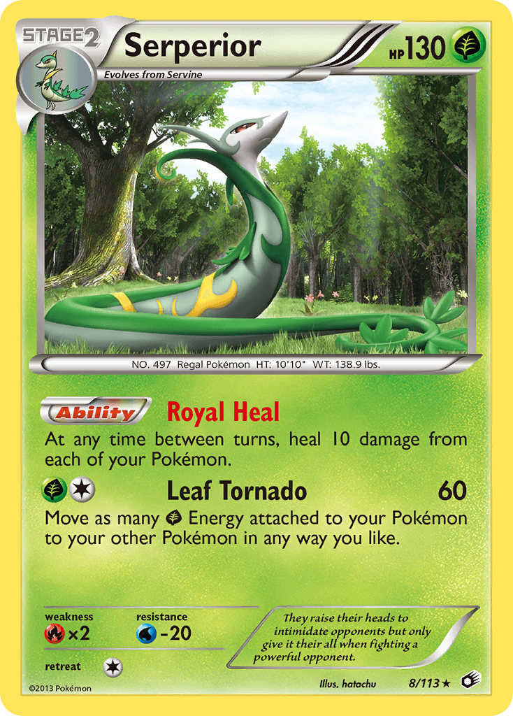 Serperior from Legendary Treasures