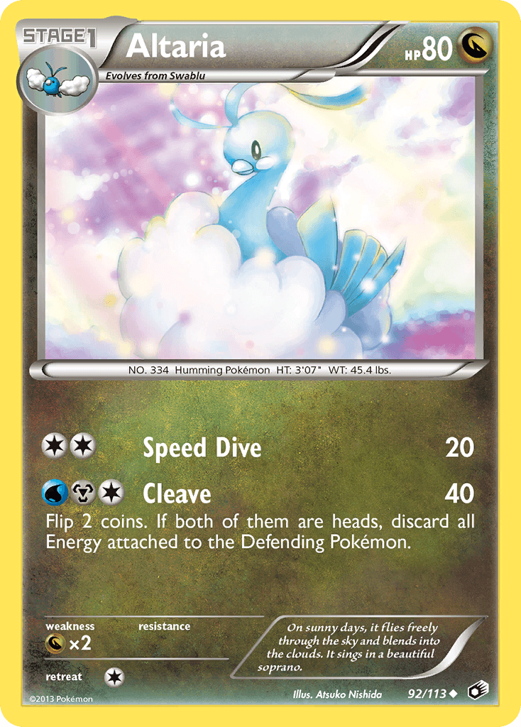 Altaria from Legendary Treasures