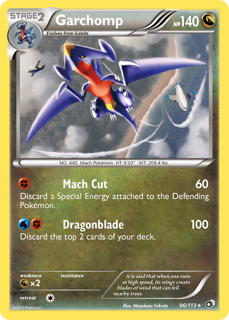 Garchomp from Legendary Treasures