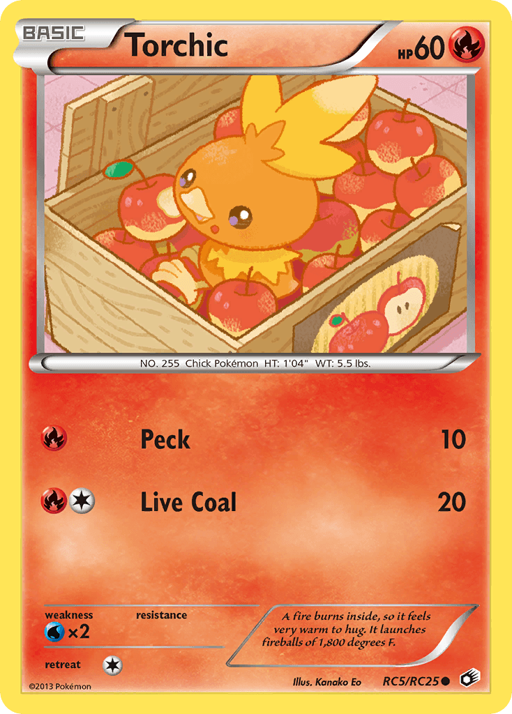 Torchic from Legendary Treasures