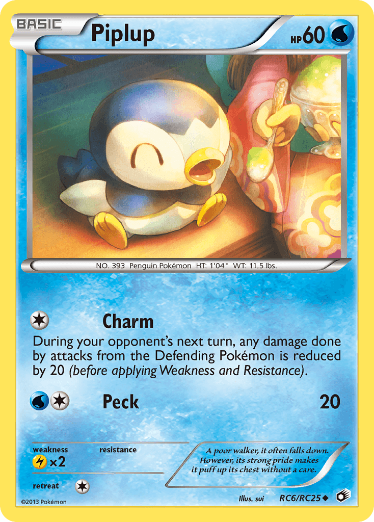 Piplup from Legendary Treasures