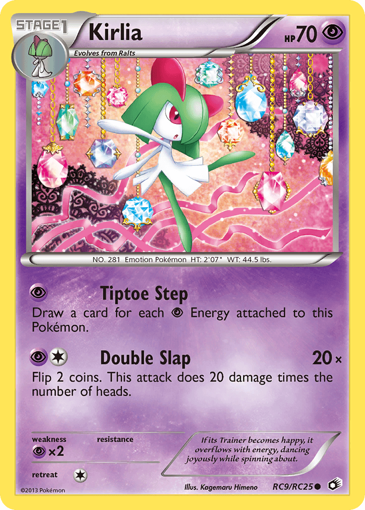 Kirlia from Legendary Treasures
