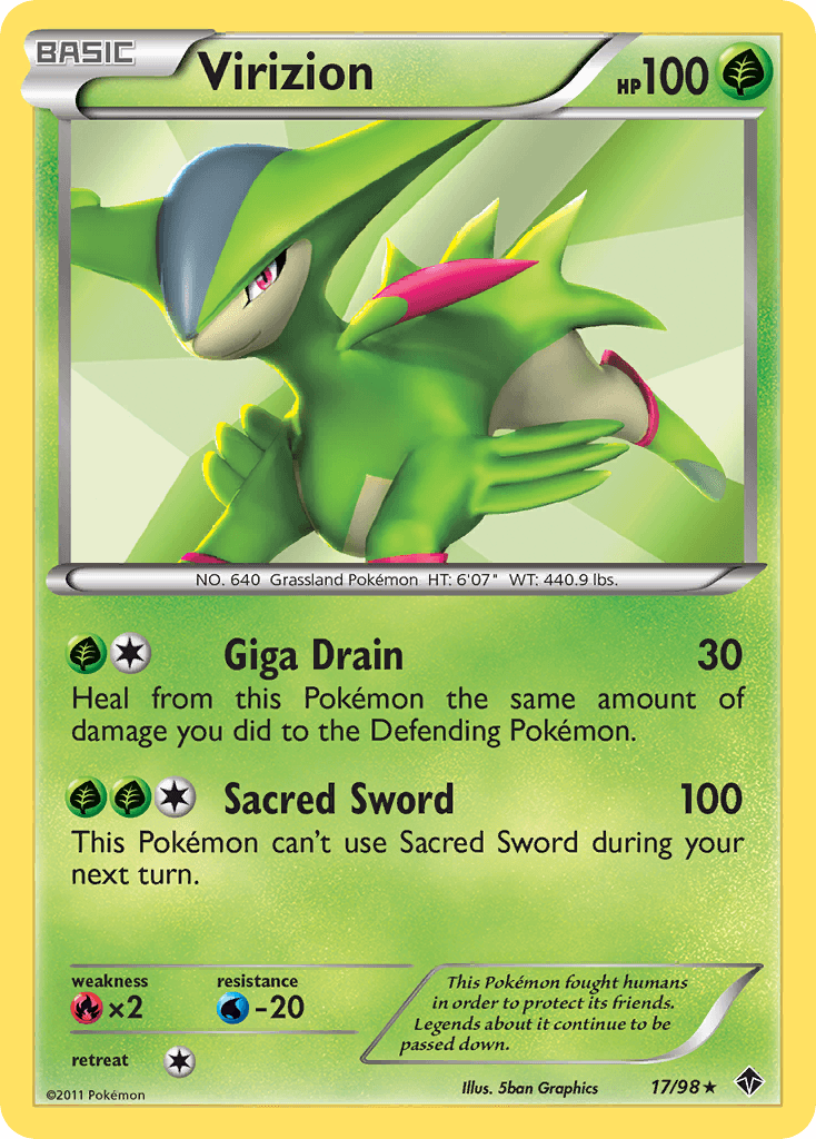 Virizion from Emerging Powers