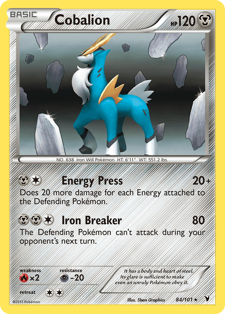 Cobalion from Noble Victories
