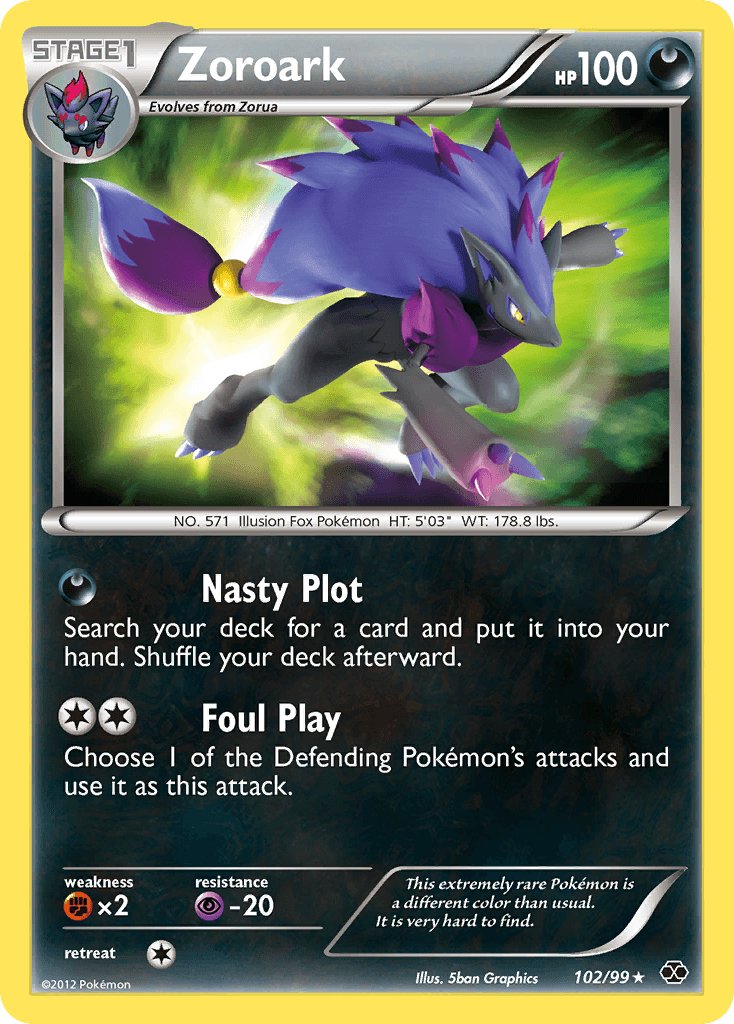 Zoroark from Next Destinies