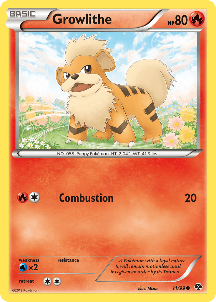 Growlithe from Next Destinies