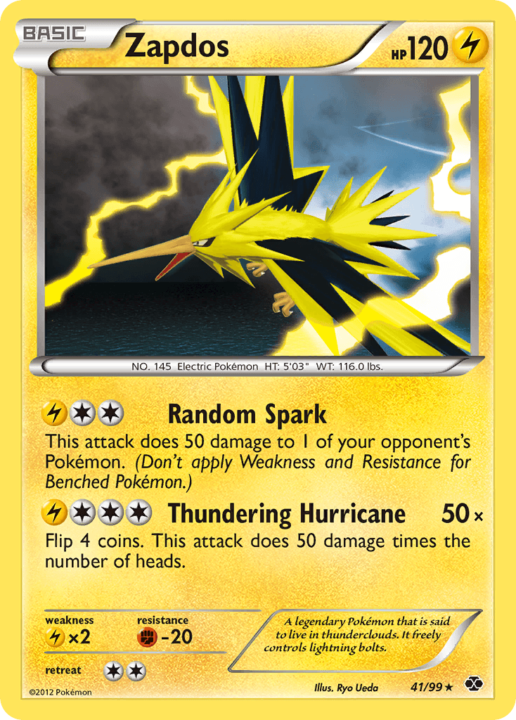 Zapdos from Next Destinies