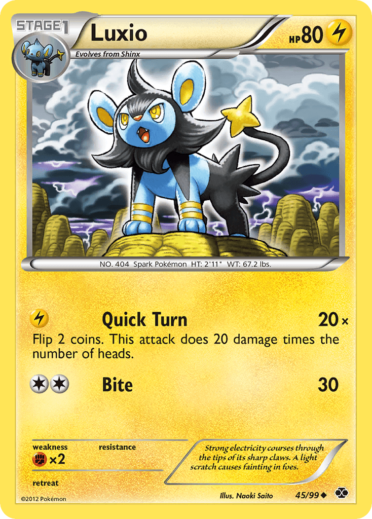 Luxio from Next Destinies