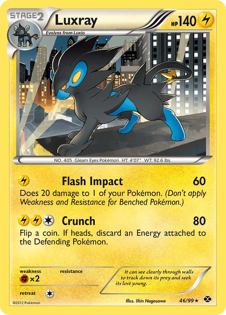 Luxray from Next Destinies