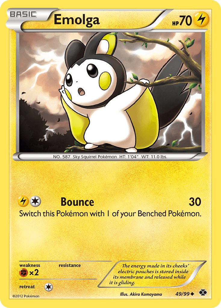 Emolga from Next Destinies