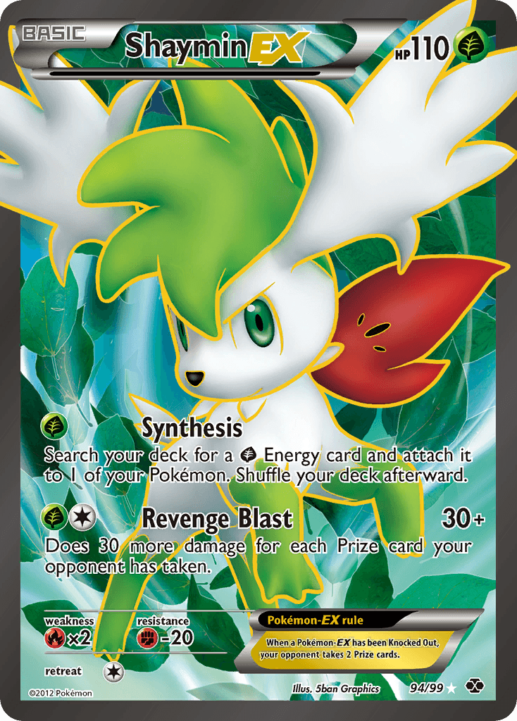 Shaymin-EX from Next Destinies