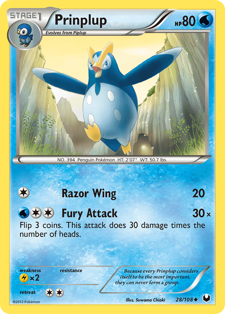 Prinplup from Dark Explorers