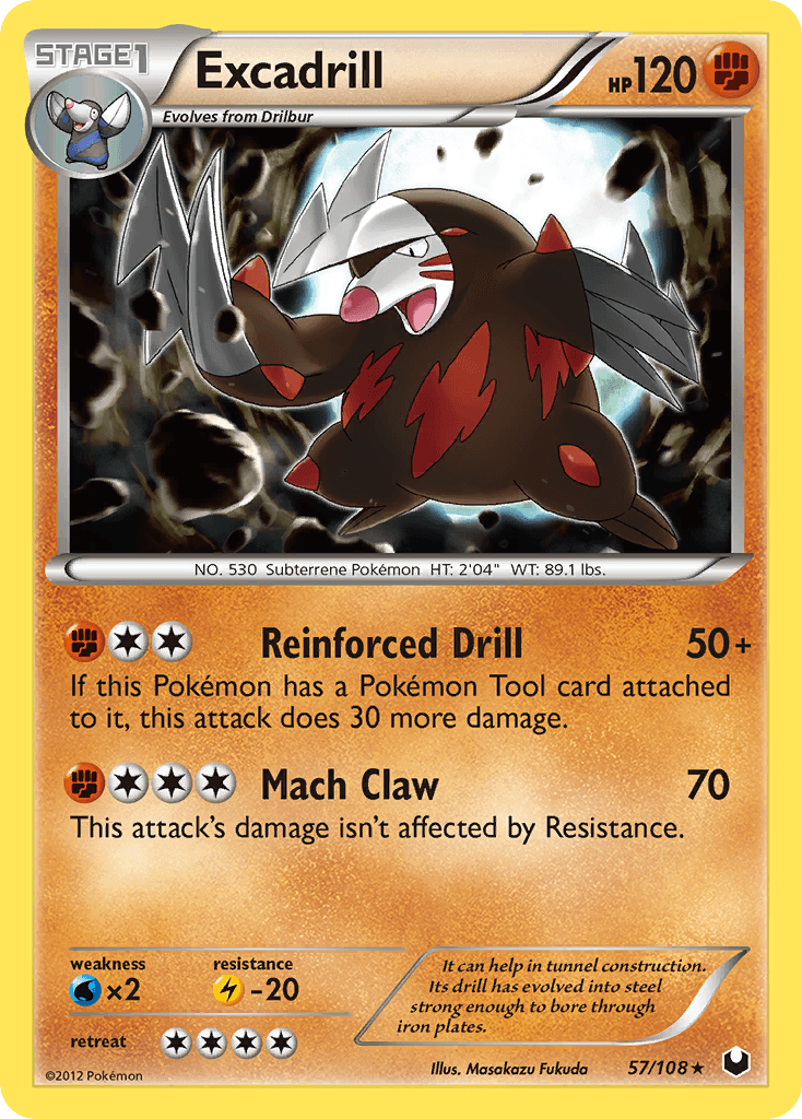 Excadrill from Dark Explorers