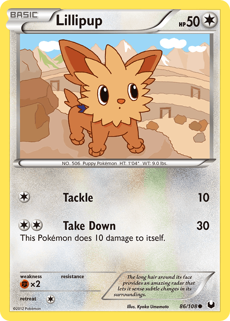 Lillipup from Dark Explorers