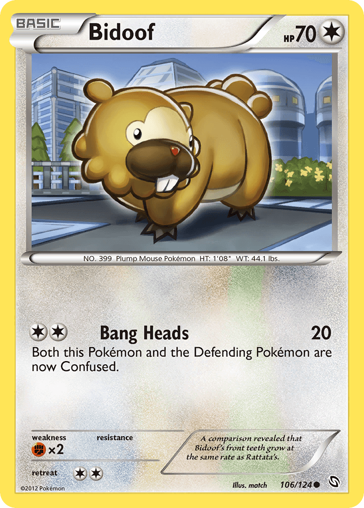 Bidoof from Dragons Exalted