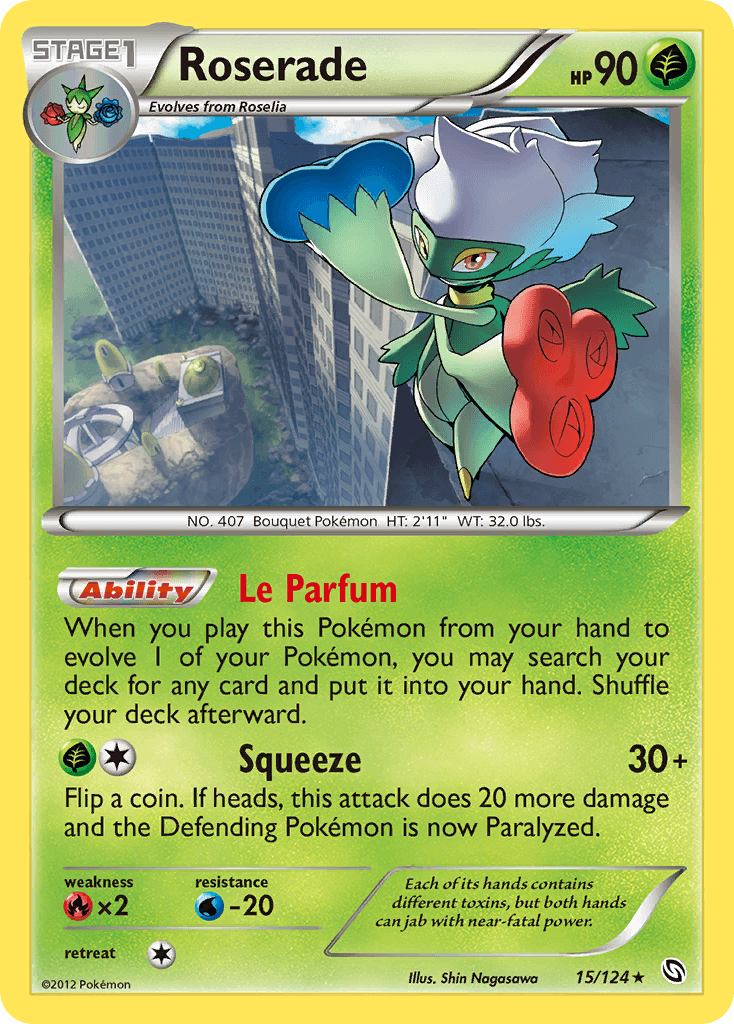 Roserade from Dragons Exalted