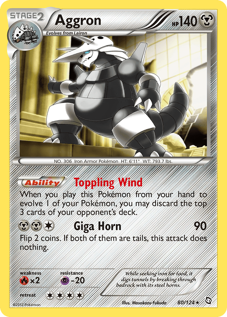 Aggron from Dragons Exalted