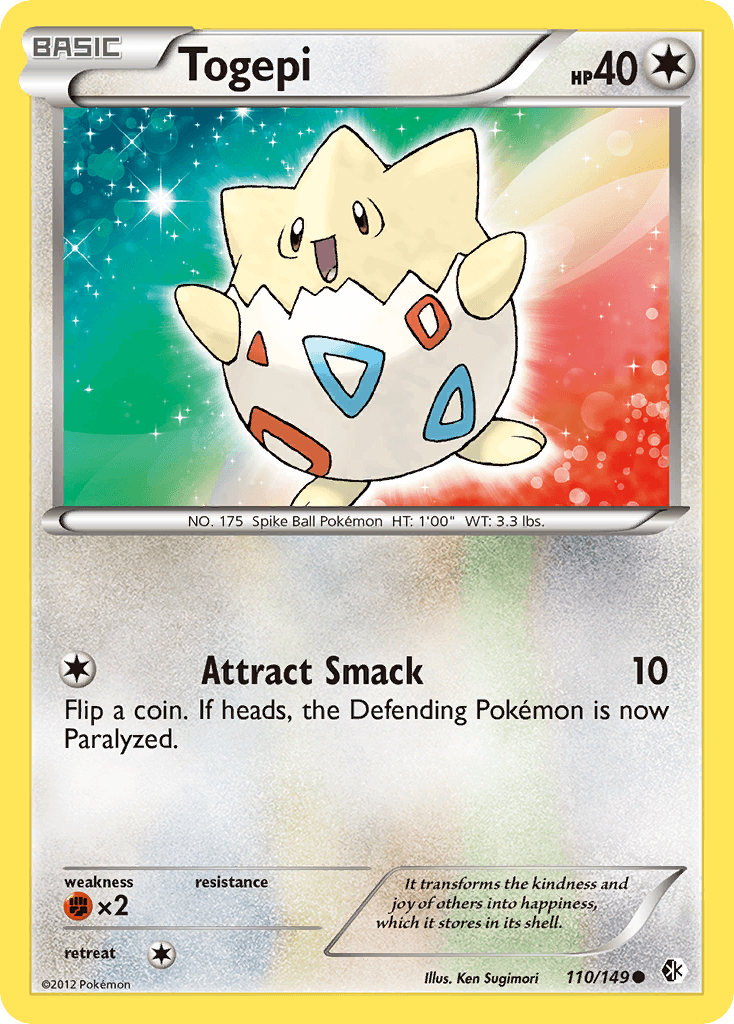 Togepi from Boundaries Crossed