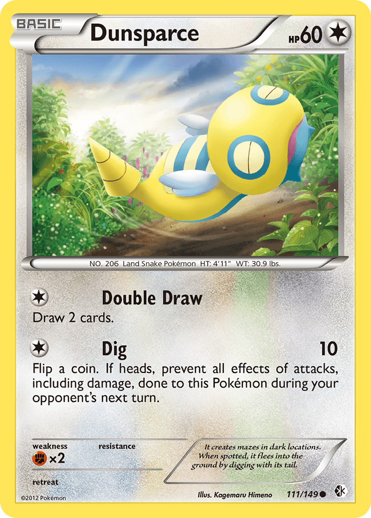Dunsparce from Boundaries Crossed