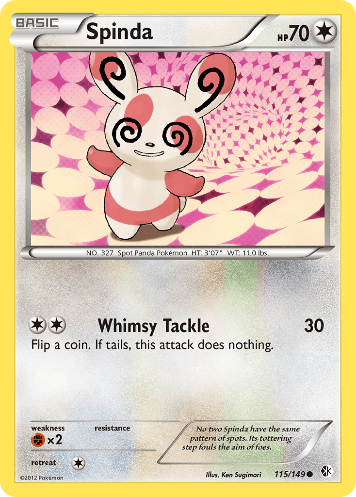Spinda from Boundaries Crossed