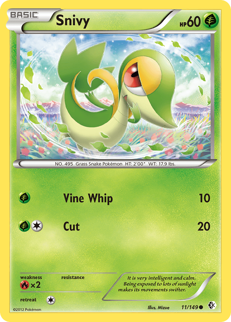 Snivy from Boundaries Crossed