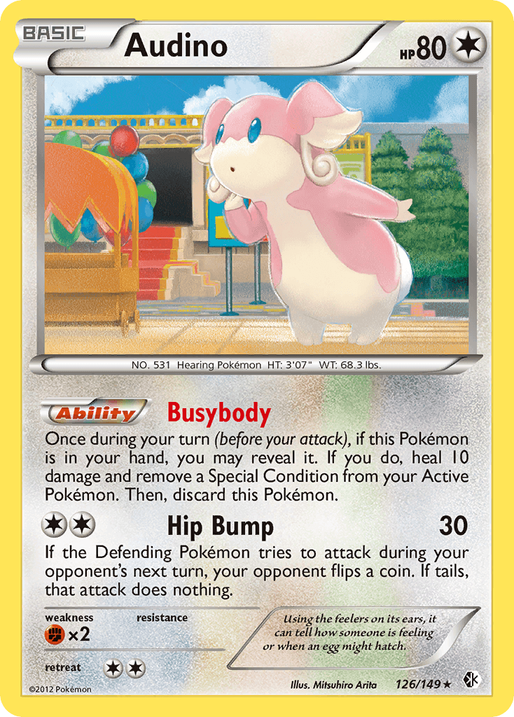Audino from Boundaries Crossed