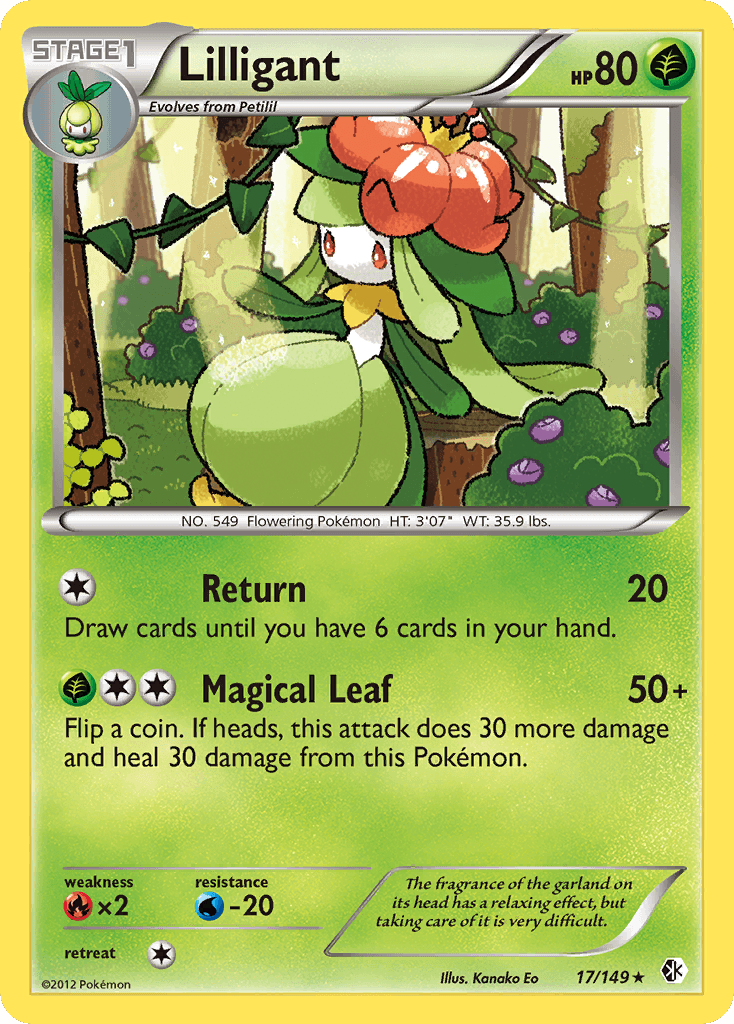 Lilligant from Boundaries Crossed