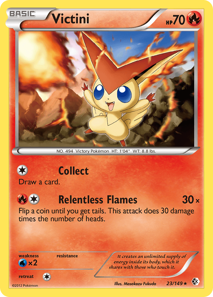Victini from Boundaries Crossed