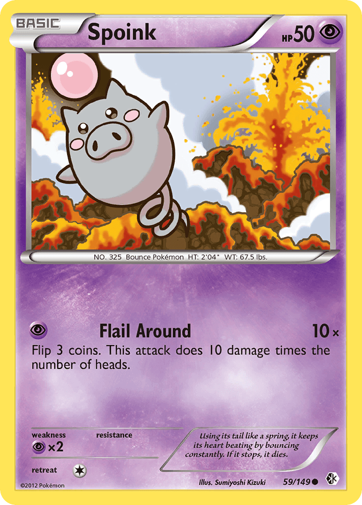 Spoink from Boundaries Crossed
