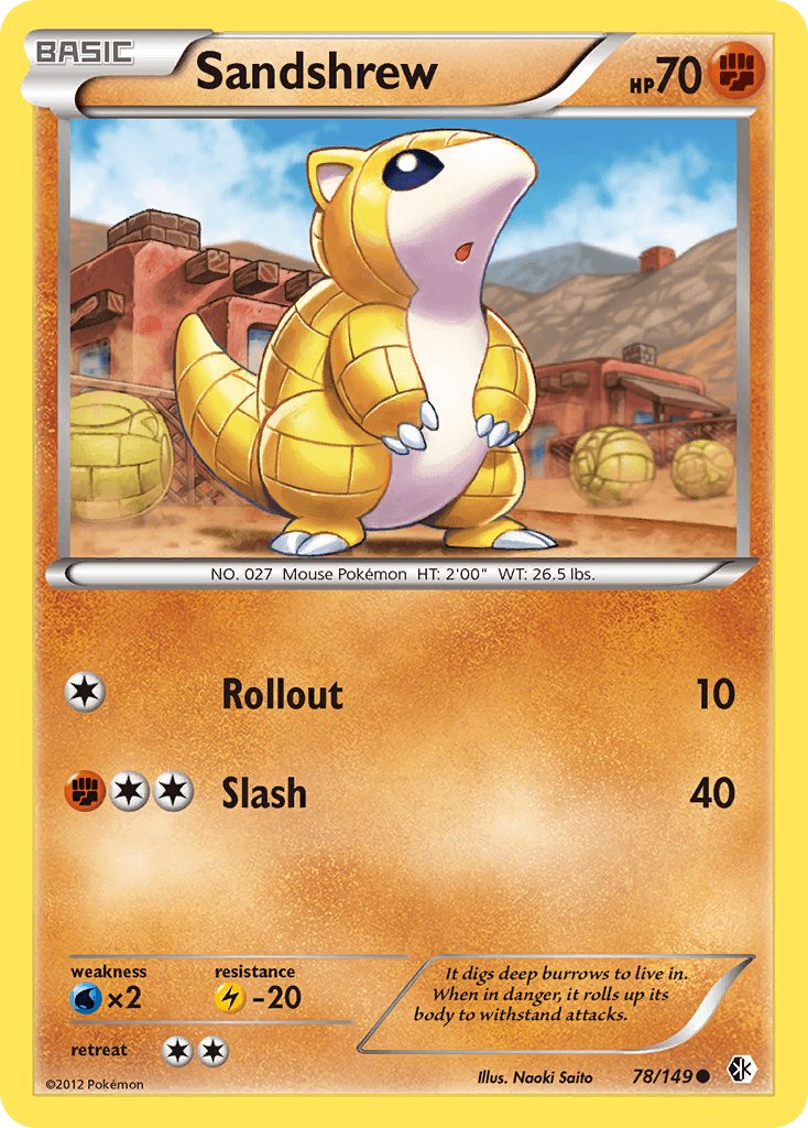 Sandshrew from Boundaries Crossed