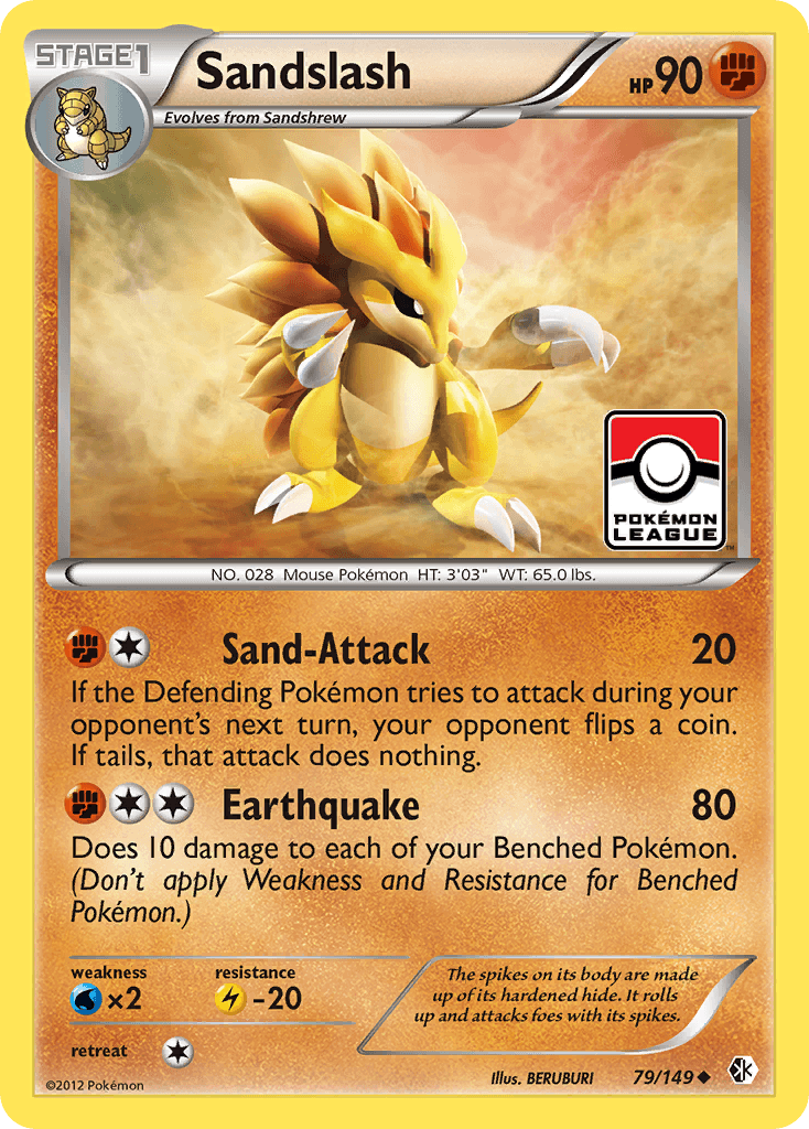 Sandslash from Boundaries Crossed