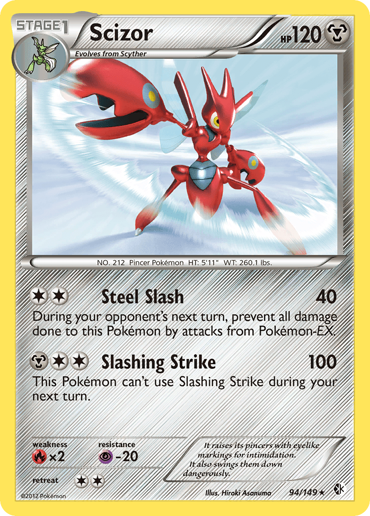 Scizor from Boundaries Crossed