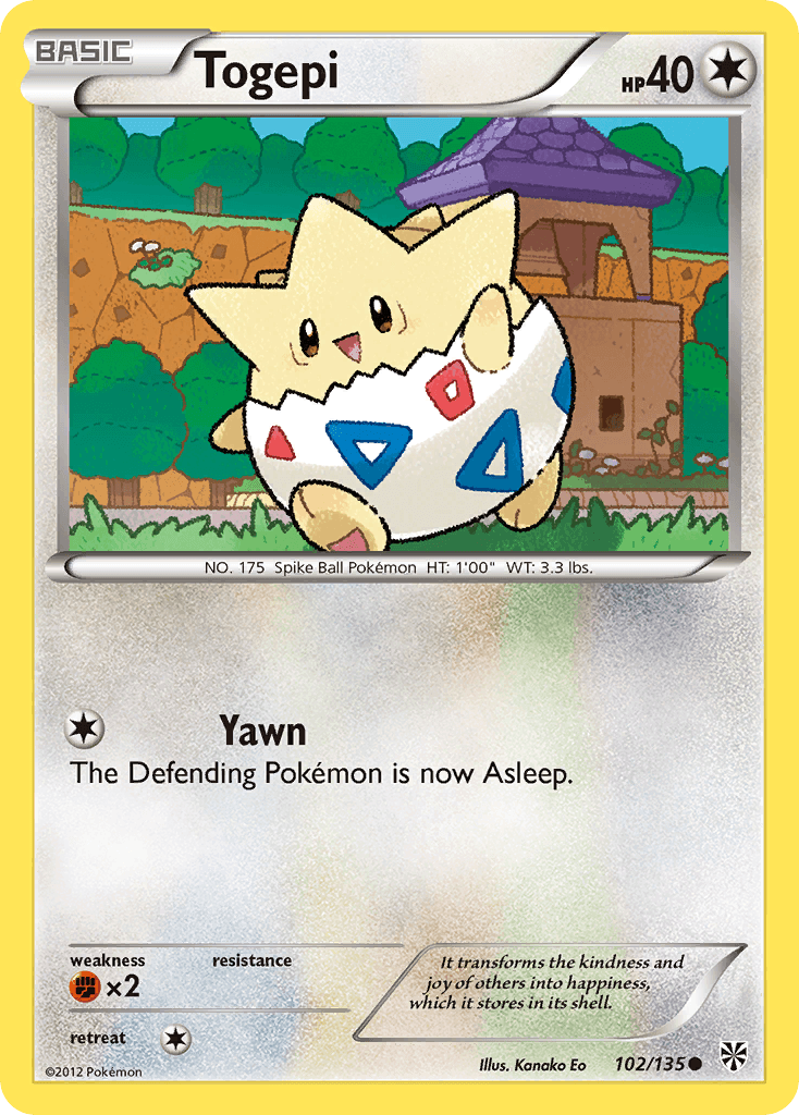 Togepi from Plasma Storm