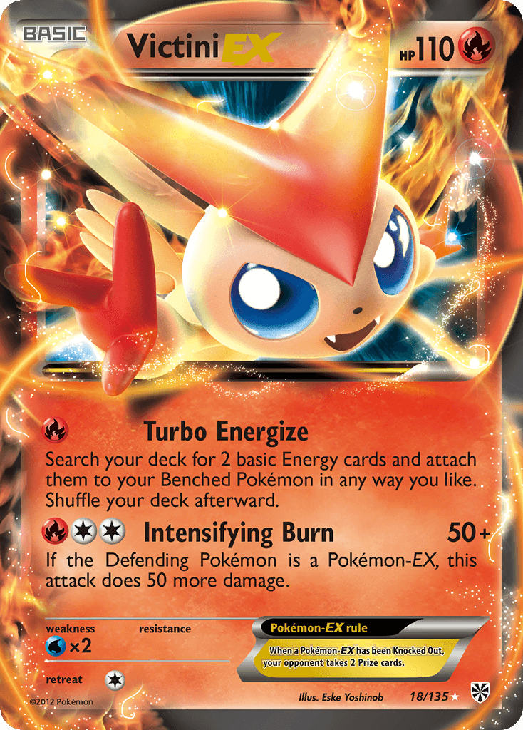 Victini-EX from Plasma Storm