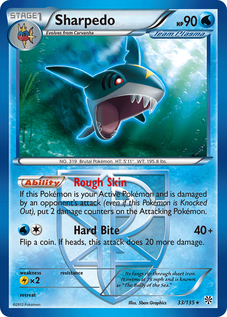 Sharpedo from Plasma Storm