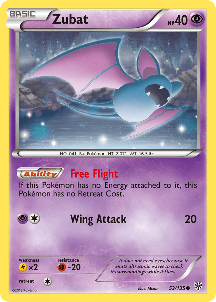 Zubat from Plasma Storm