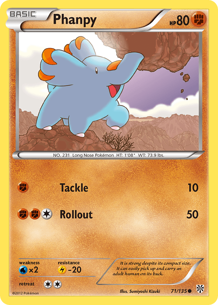 Phanpy from Plasma Storm