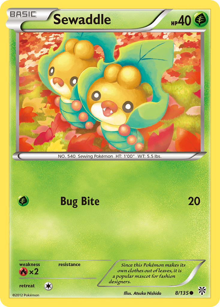 Sewaddle from Plasma Storm