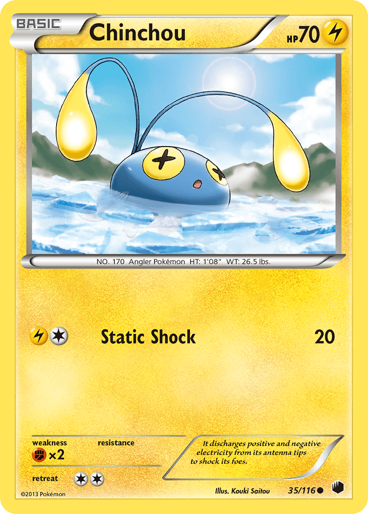 Chinchou from Plasma Freeze