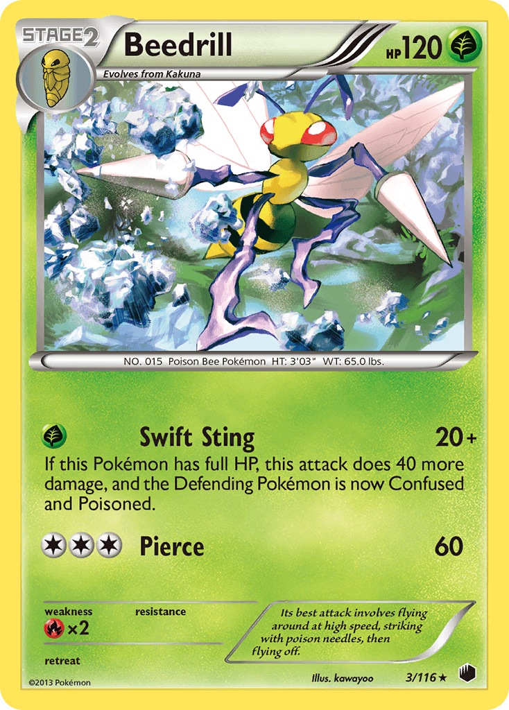 Beedrill from Plasma Freeze