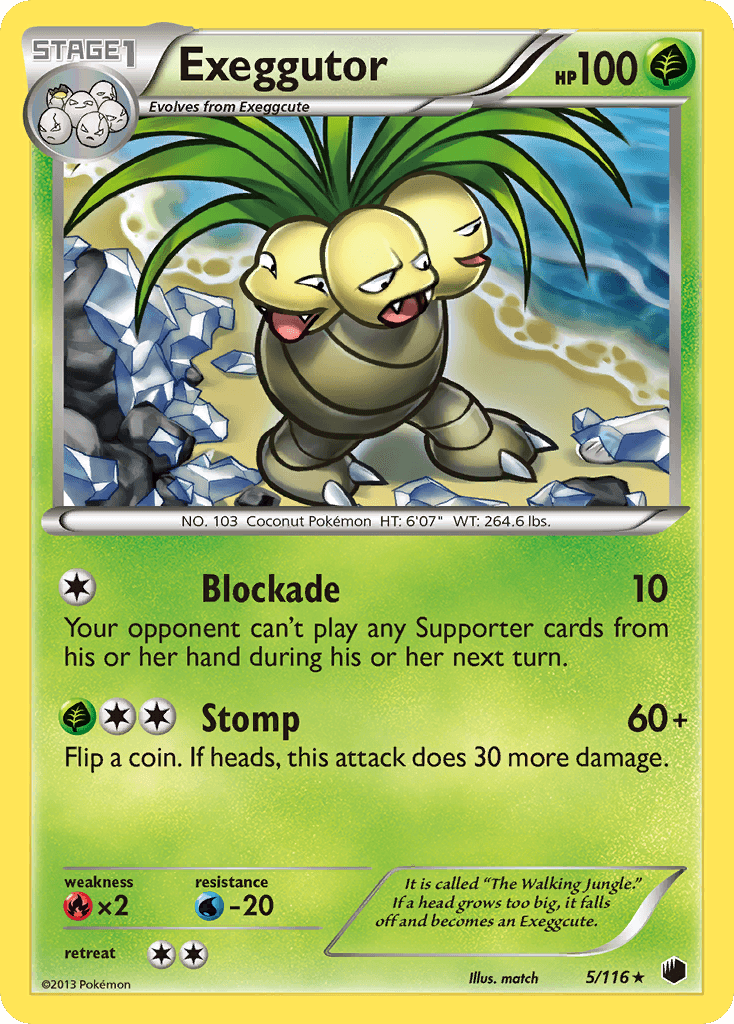 Exeggutor from Plasma Freeze