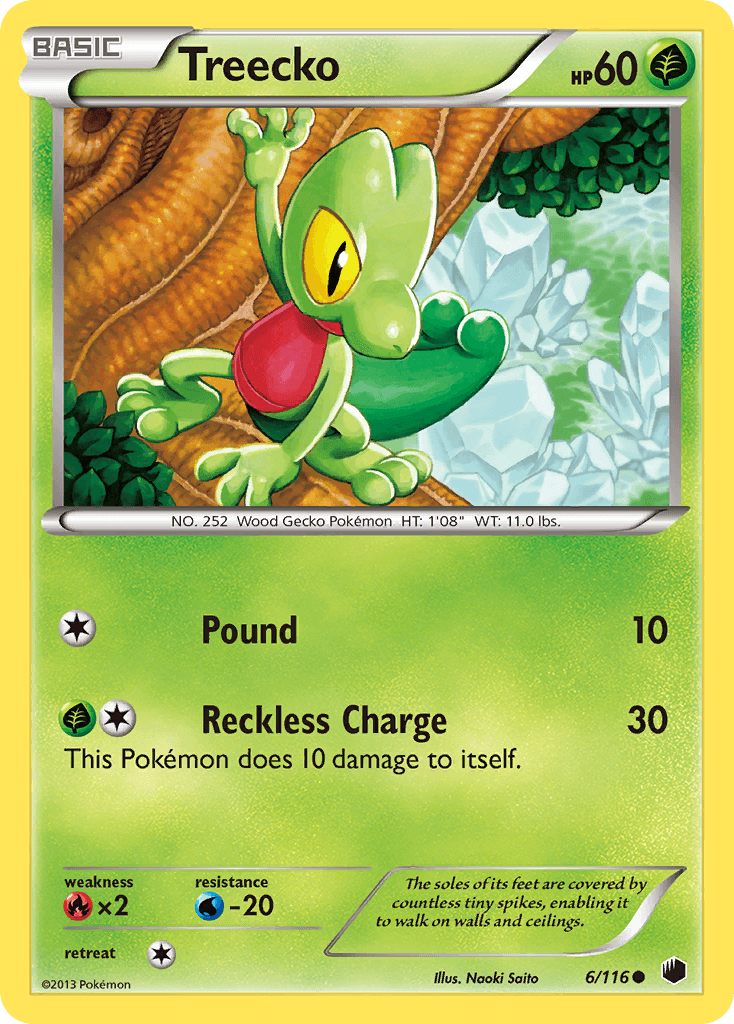 Treecko from Plasma Freeze
