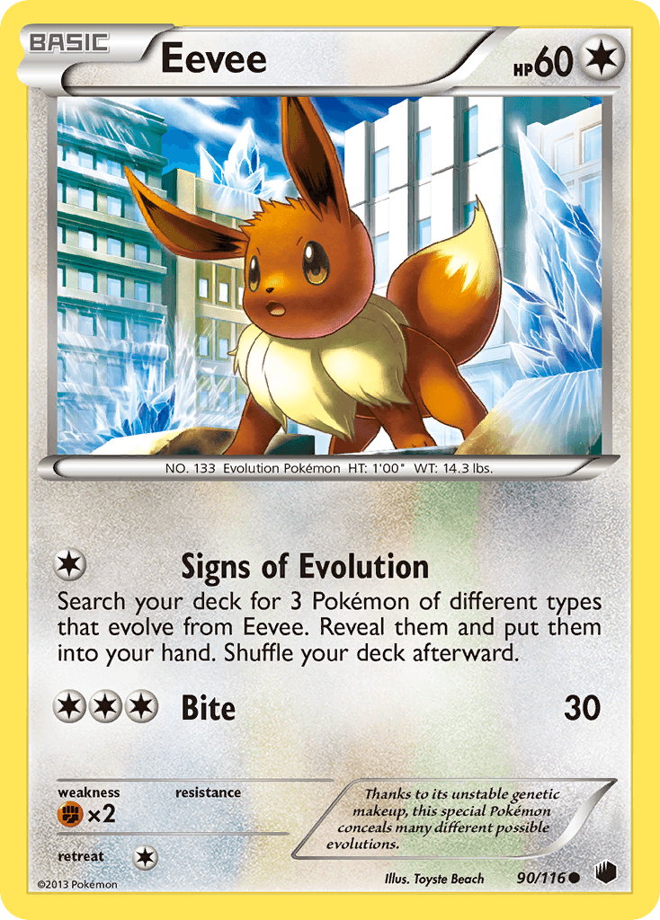 Eevee from Plasma Freeze