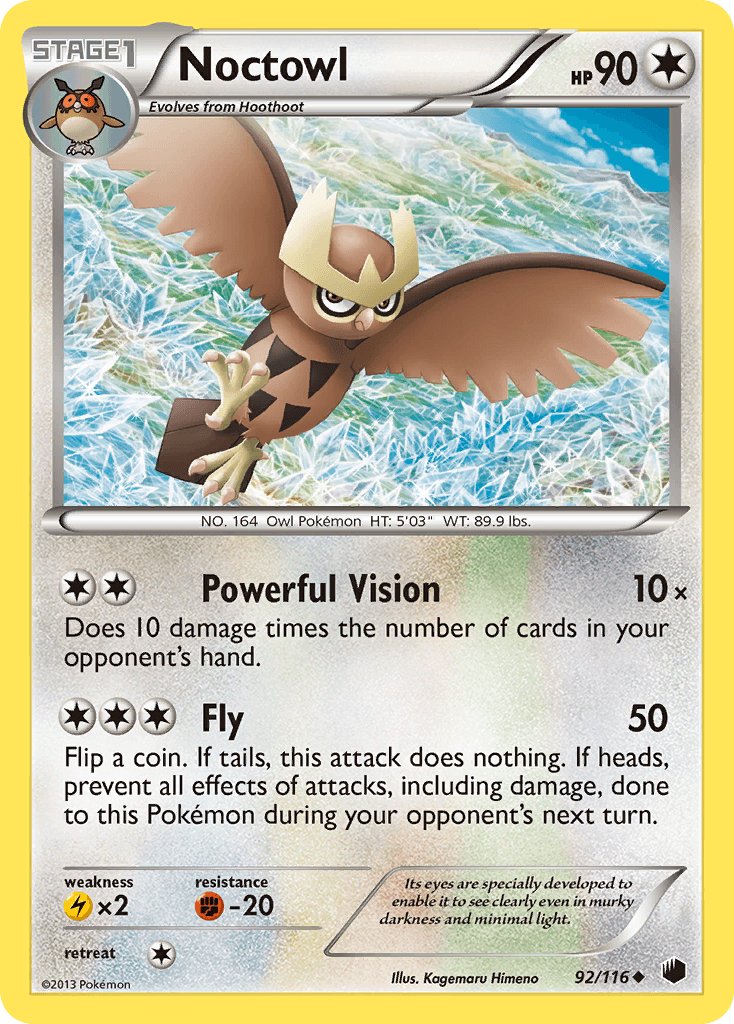 Noctowl from Plasma Freeze