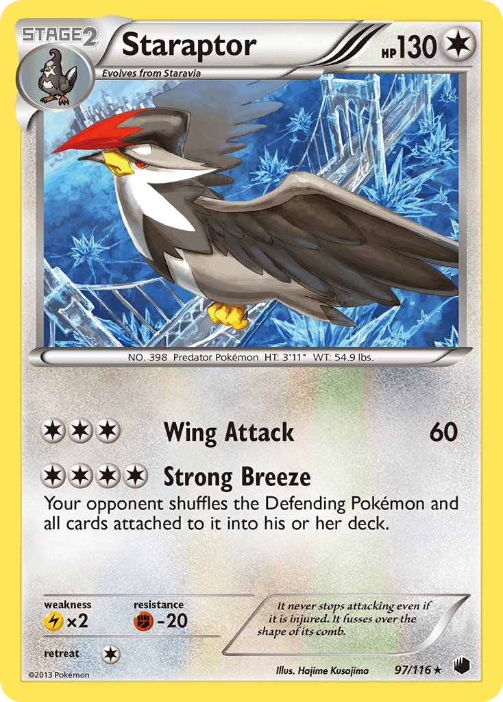 Staraptor from Plasma Freeze