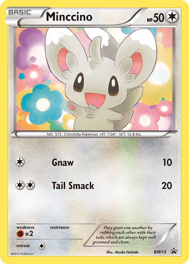Minccino from BW Black Star Promos