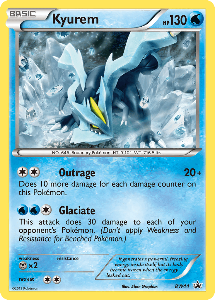 Kyurem from BW Black Star Promos