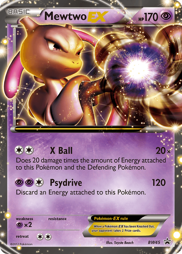 Mewtwo-EX from BW Black Star Promos